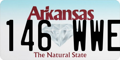 AR license plate 146WWE
