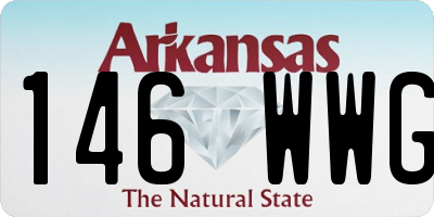 AR license plate 146WWG