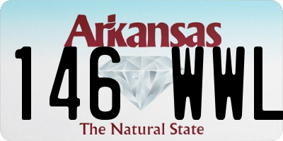 AR license plate 146WWL