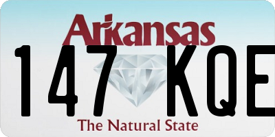 AR license plate 147KQE