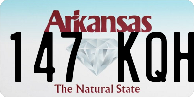 AR license plate 147KQH