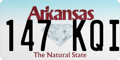 AR license plate 147KQI