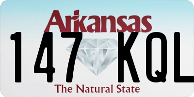 AR license plate 147KQL