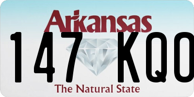 AR license plate 147KQO