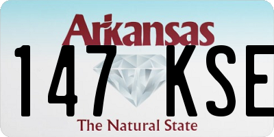AR license plate 147KSE