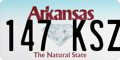 AR license plate 147KSZ