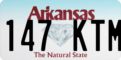 AR license plate 147KTM