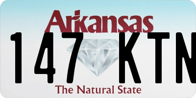 AR license plate 147KTN