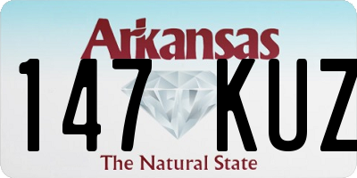 AR license plate 147KUZ