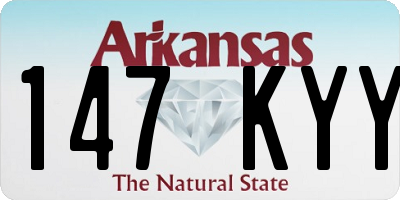 AR license plate 147KYY