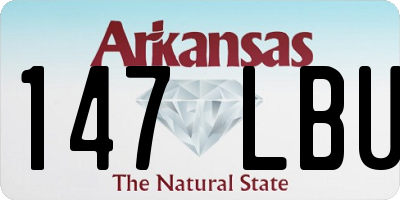 AR license plate 147LBU