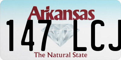 AR license plate 147LCJ