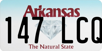 AR license plate 147LCQ