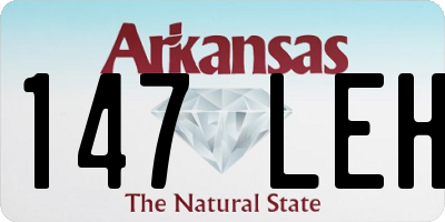 AR license plate 147LEH