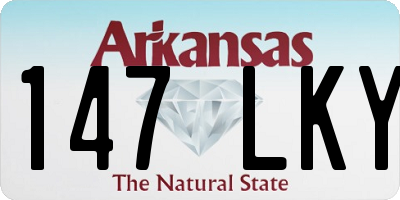 AR license plate 147LKY