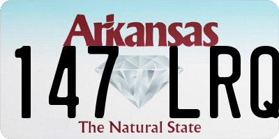 AR license plate 147LRQ