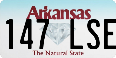 AR license plate 147LSE
