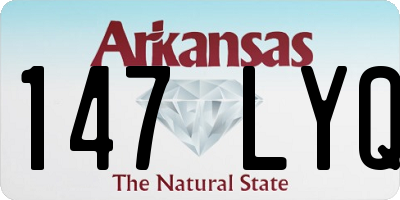AR license plate 147LYQ