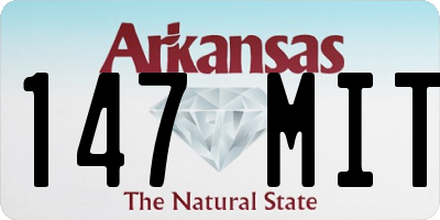 AR license plate 147MIT