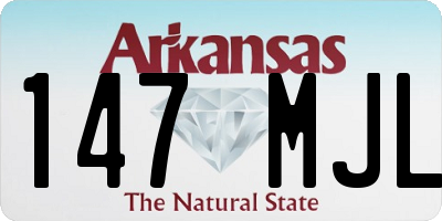 AR license plate 147MJL