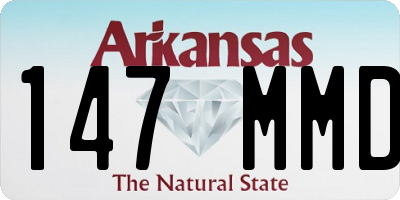 AR license plate 147MMD