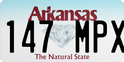 AR license plate 147MPX