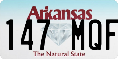 AR license plate 147MQF