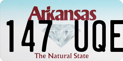 AR license plate 147UQE