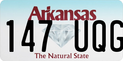 AR license plate 147UQG