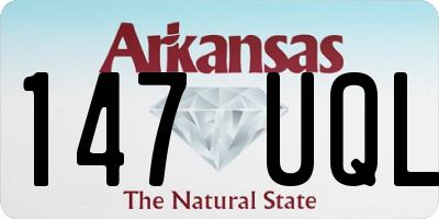 AR license plate 147UQL