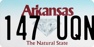 AR license plate 147UQN
