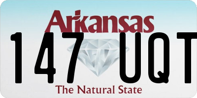 AR license plate 147UQT