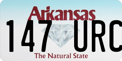 AR license plate 147URC