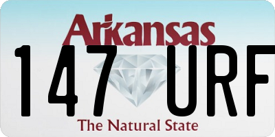 AR license plate 147URF