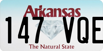 AR license plate 147VQE