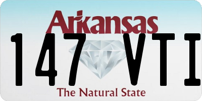 AR license plate 147VTI
