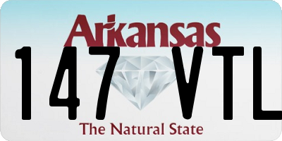 AR license plate 147VTL