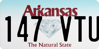 AR license plate 147VTU