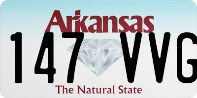 AR license plate 147VVG