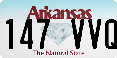 AR license plate 147VVQ
