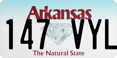 AR license plate 147VYL