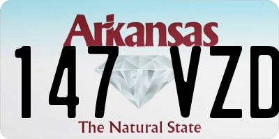 AR license plate 147VZD