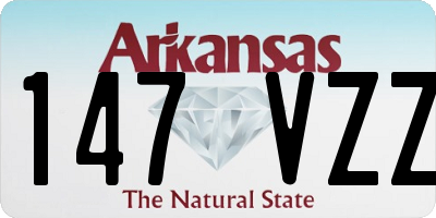 AR license plate 147VZZ