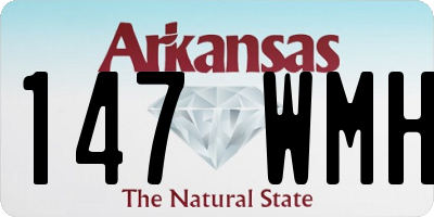 AR license plate 147WMH