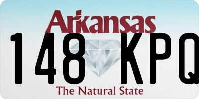 AR license plate 148KPQ