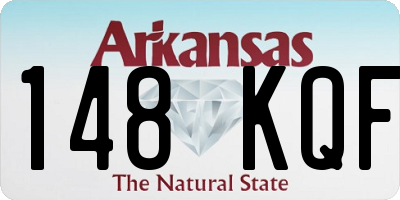 AR license plate 148KQF