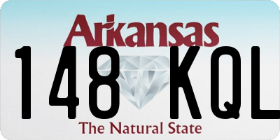 AR license plate 148KQL