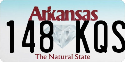 AR license plate 148KQS