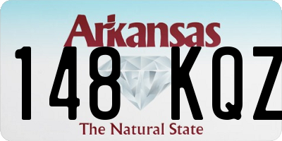 AR license plate 148KQZ
