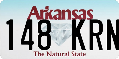 AR license plate 148KRN